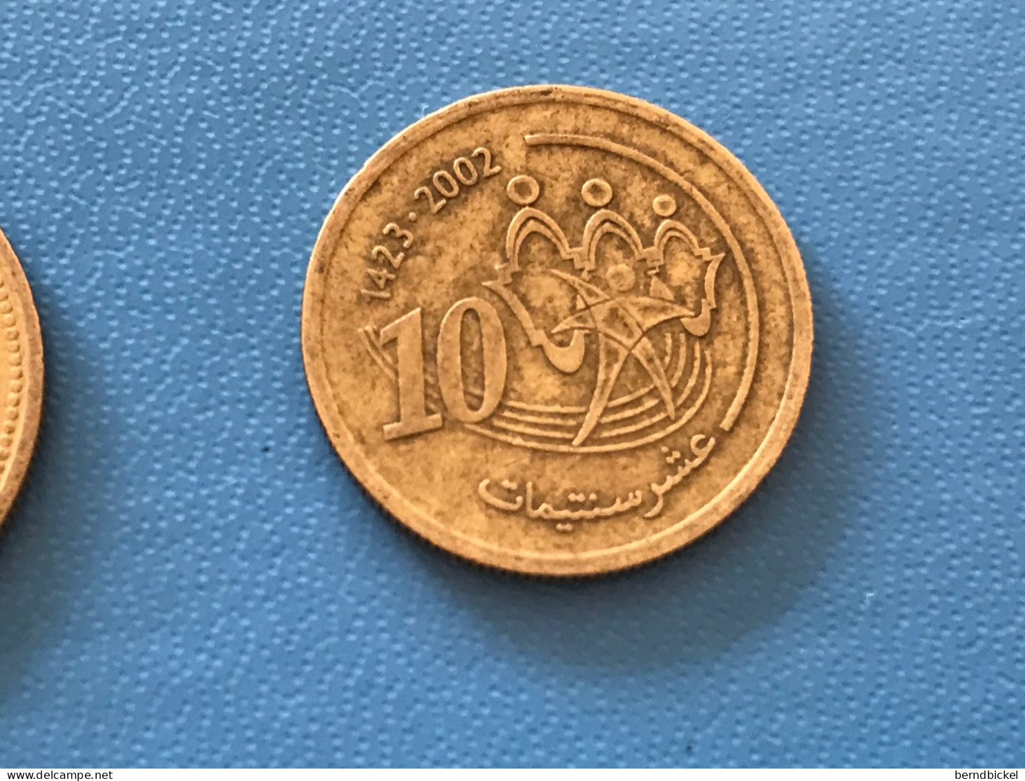 Münze Münzen Umlaufmünze Marokko 10 Centimes 2002 - Maroc