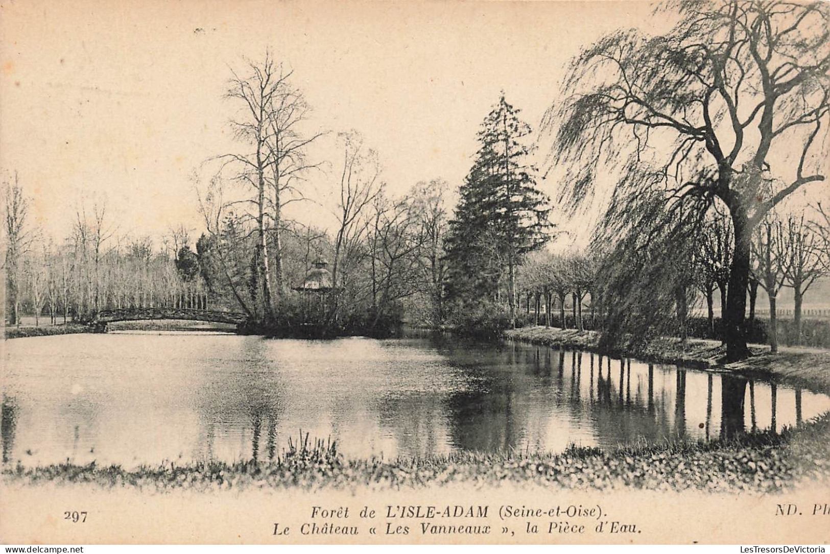 FRANCE - Forêt De L'Isle Adam - Le Château " Les Vanneaux" - Carte Postale Ancienne - L'Isle Adam