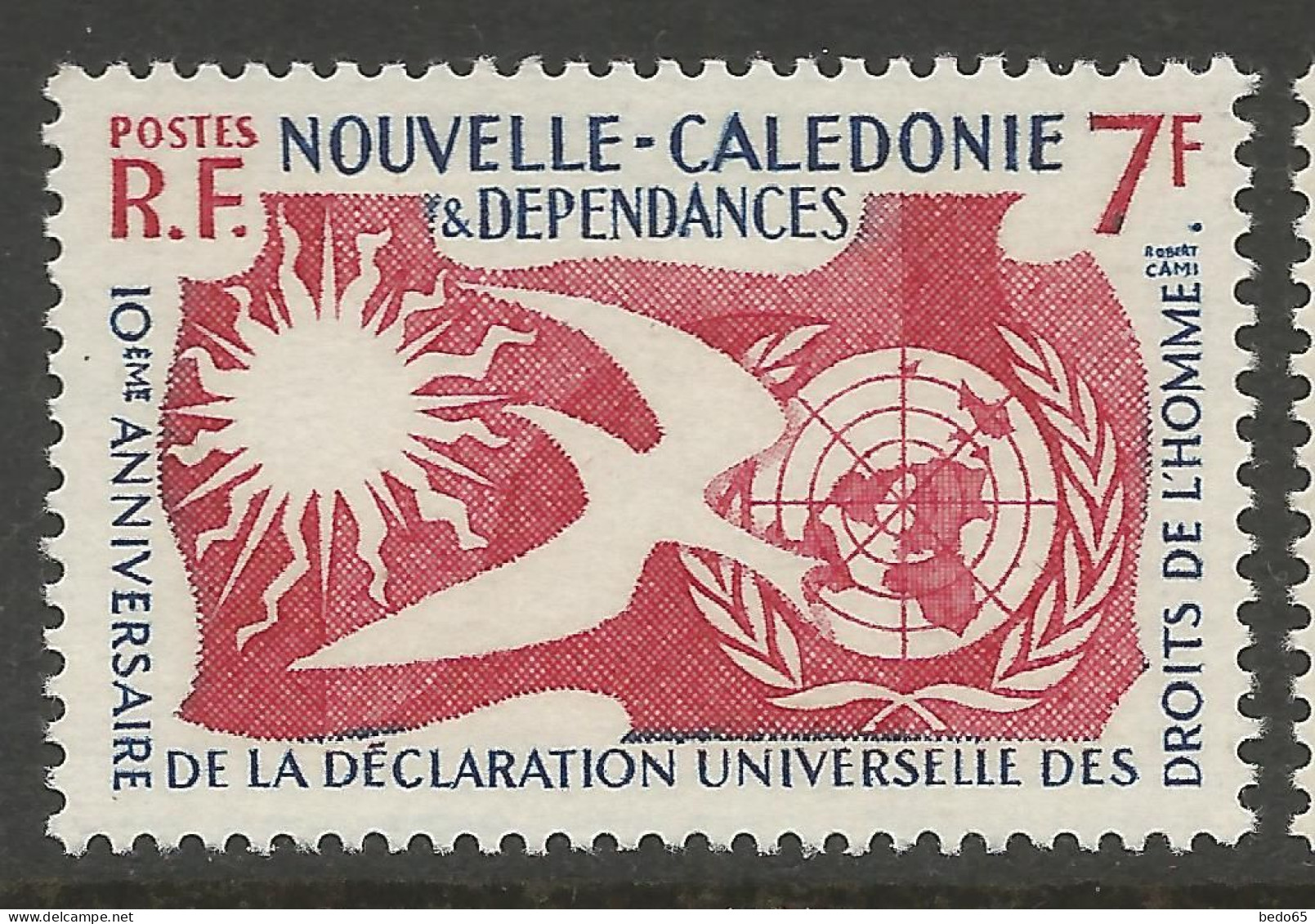 NOUVELLE-CALEDONIE N° 290 NEUF** SANS CHARNIERE / Hingeless / MNH - Nuevos