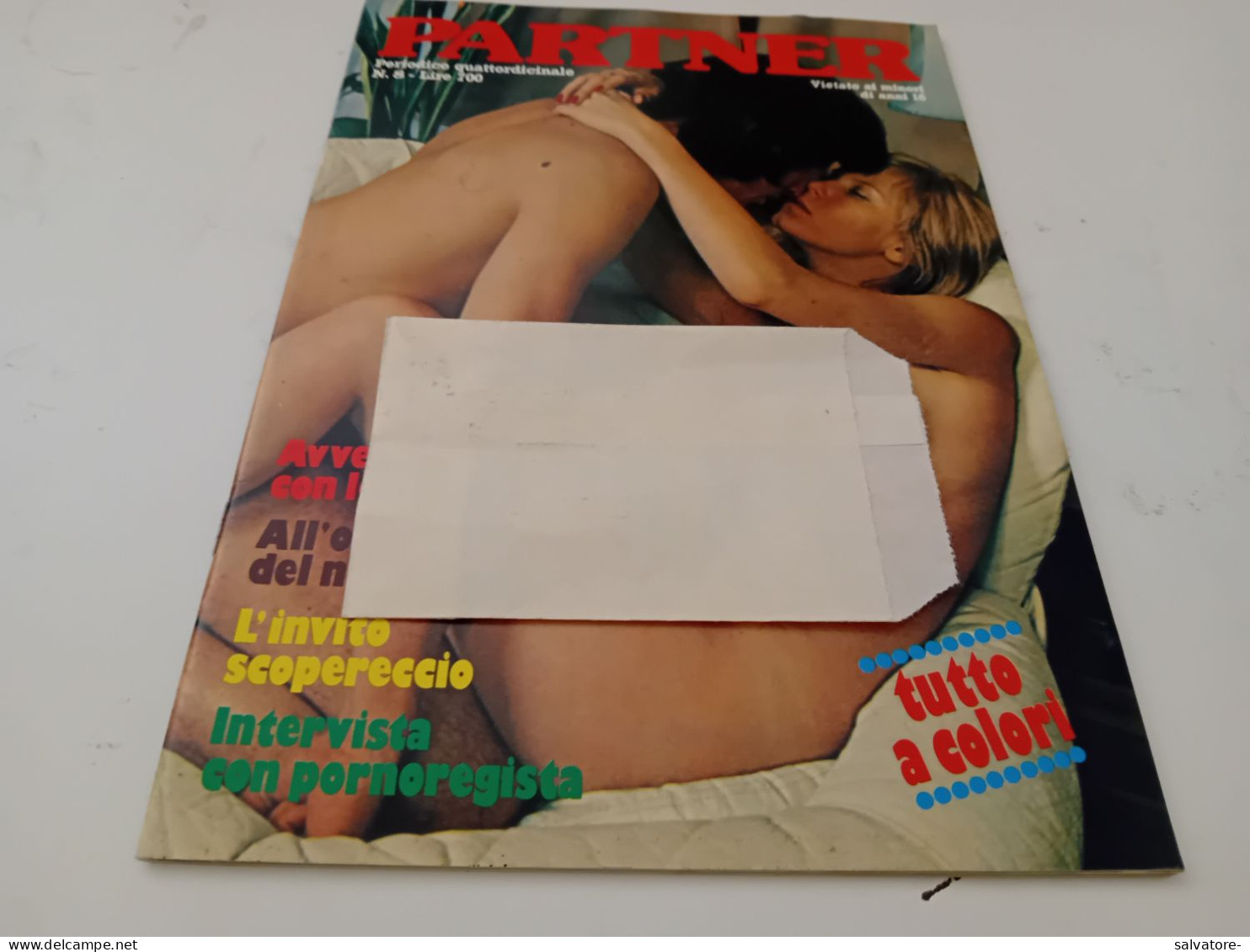 GIORNALE SEX- PARTNER- NUMERO 8 - Cinema