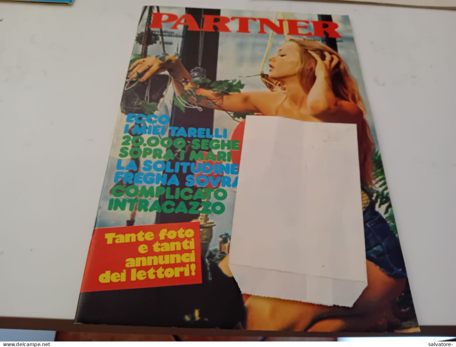 GIORNALE SEX- PARTNER- NUMERO 33- 1977 - Cinéma