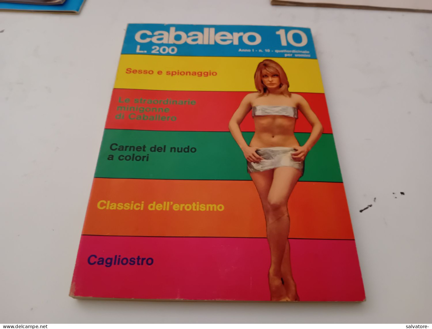 GIORNALE SEX- CABALLERO- ANNO 1- NUMERO 10 - Cinema