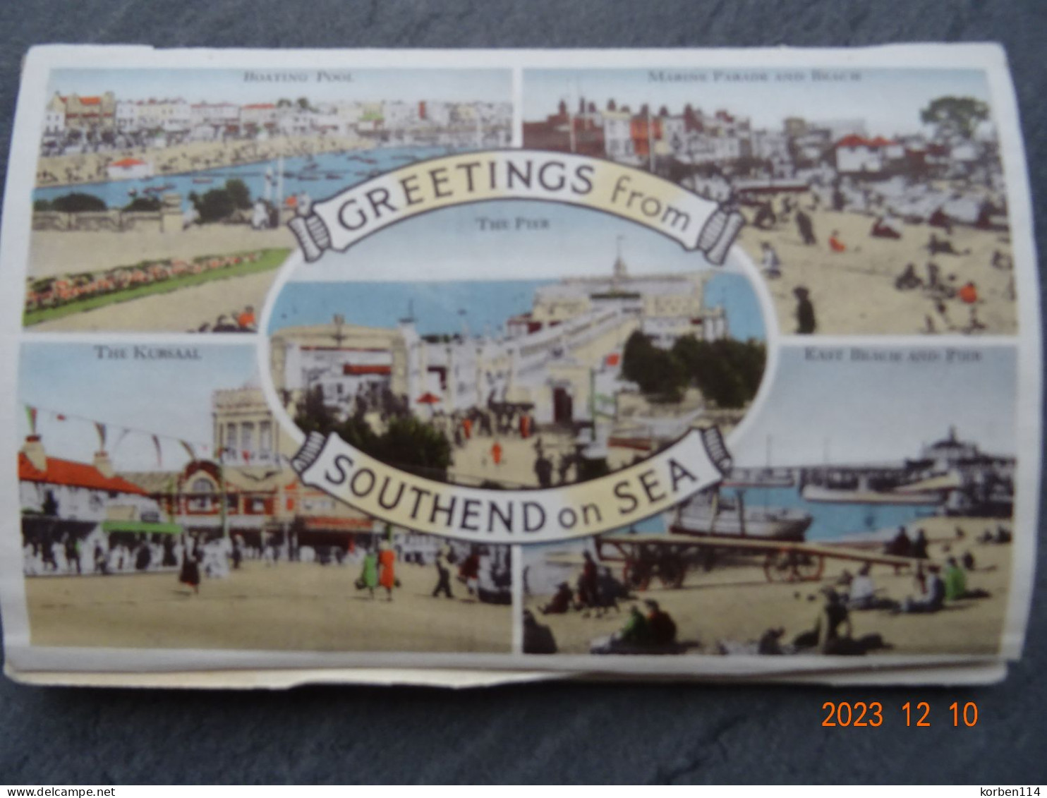 GREETINGS FROM SOUTHEND ON SEA - Southend, Westcliff & Leigh