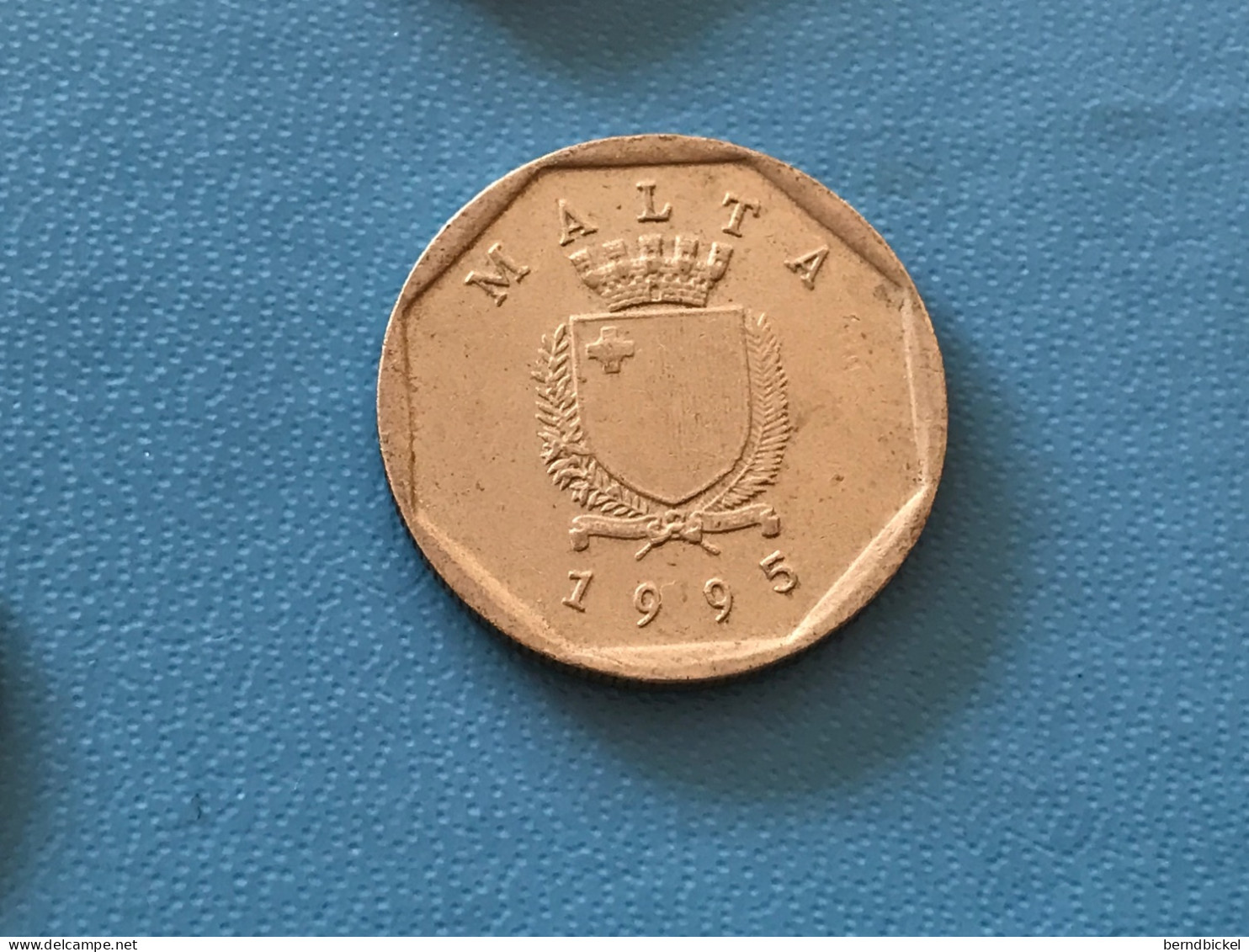 Münze Münzen Umlaufmünze Malta 5 Cent 1995 - Malte