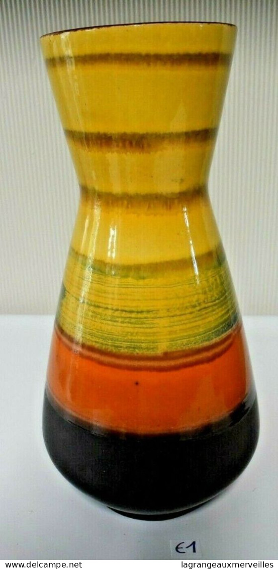 E1 Ancien Beau Vase - Signé - W Germany - Art De Co Vintage - Autres & Non Classés