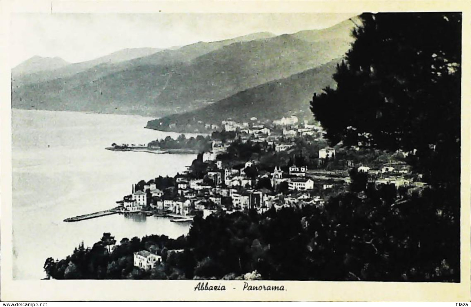 ITALIA - OCCUPAZIONI- ISTRIA E LITORALE SLOVENO 1946 Cartolina ABBAZIA - S5991 - Occ. Yougoslave: Istria