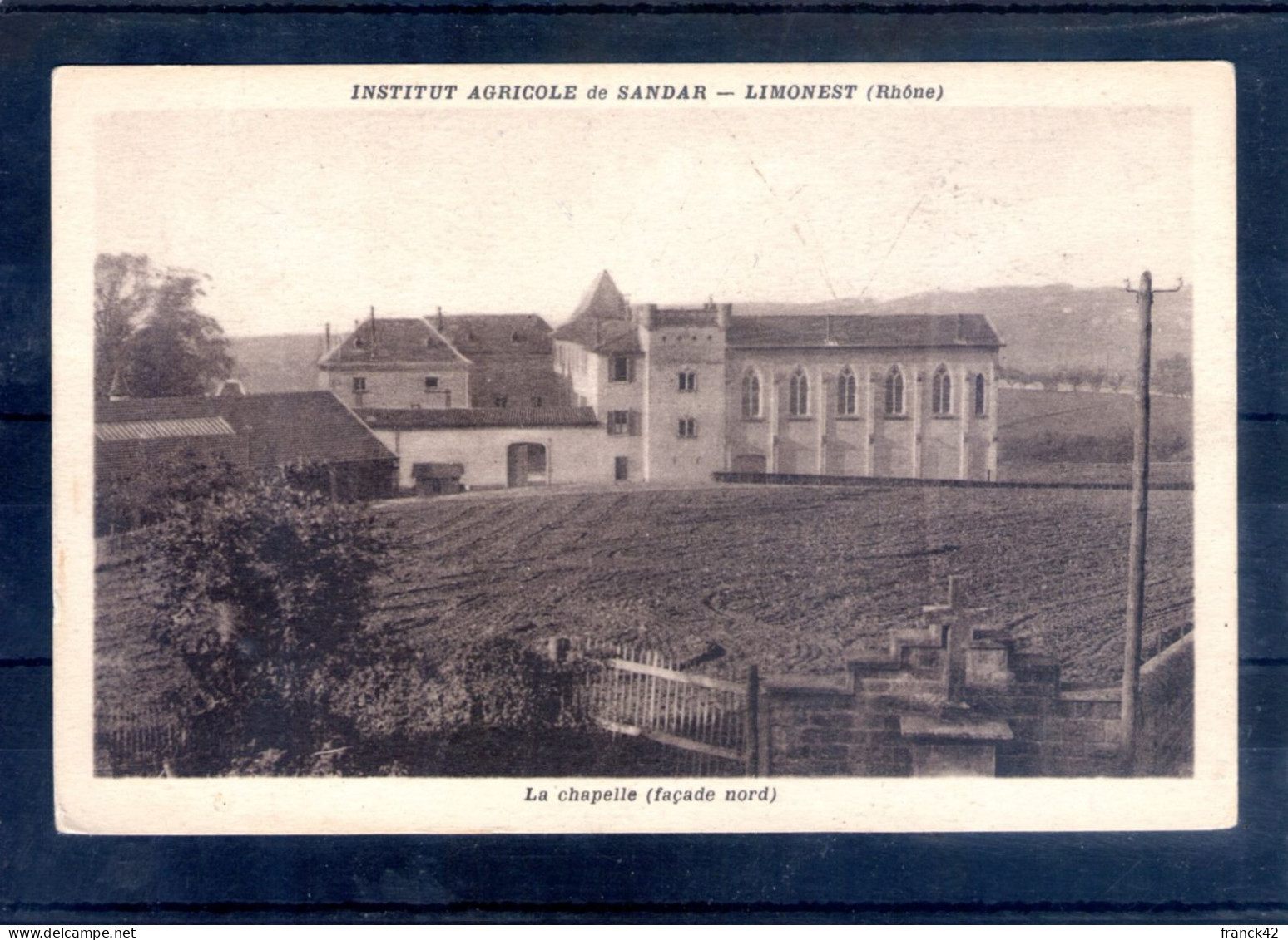 69. Limonest. Institut Agricole Du Sandar. La Chapelle. Façade Nord - Limonest