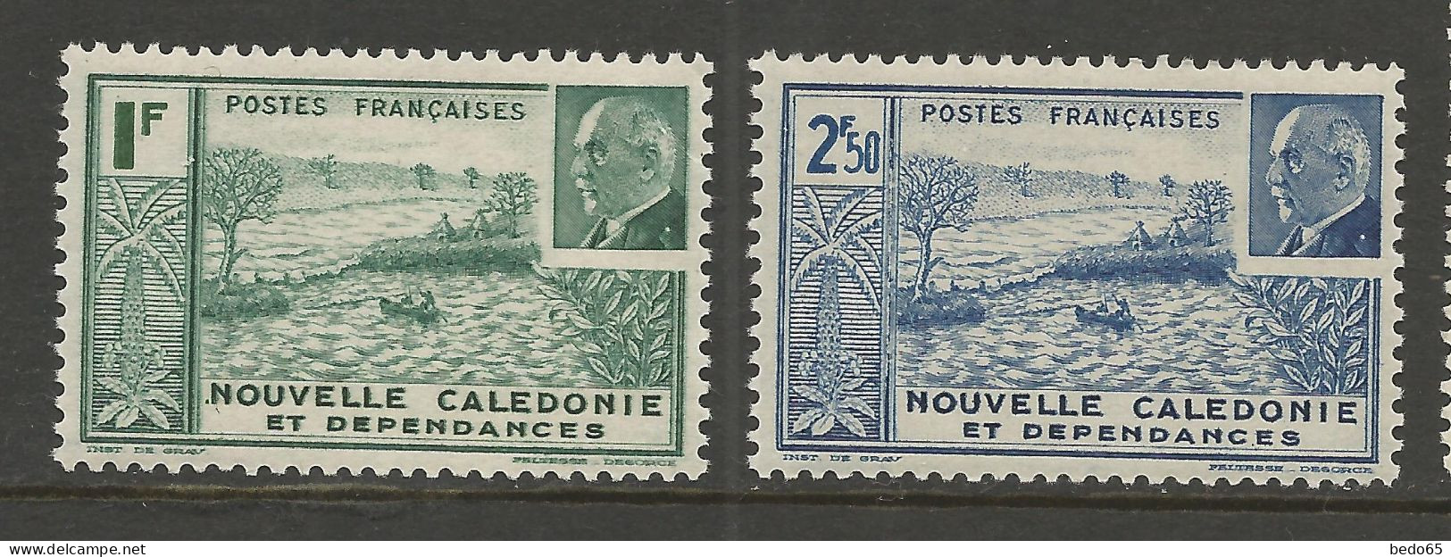 NOUVELLE-CALEDONIE   N° 193 Et 194  NEUF** SANS CHARNIERE / Hingeless / MNH - Nuovi