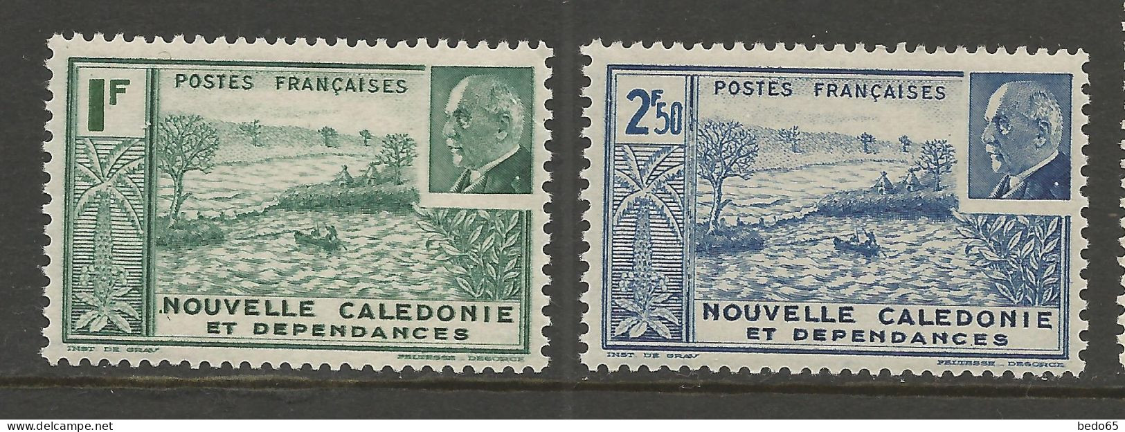 NOUVELLE-CALEDONIE   N° 193 Et 194  NEUF** SANS CHARNIERE / Hingeless / MNH - Neufs