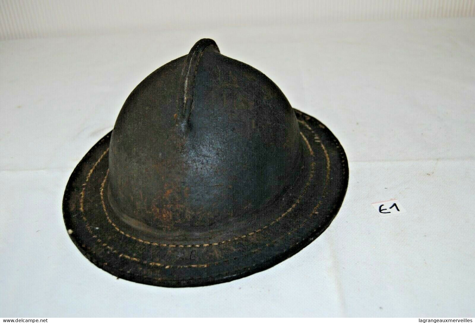 E1 Ancien Chapeau De Forme - Pointe - Cuir Véritable - Collection - 1940-1970 ...