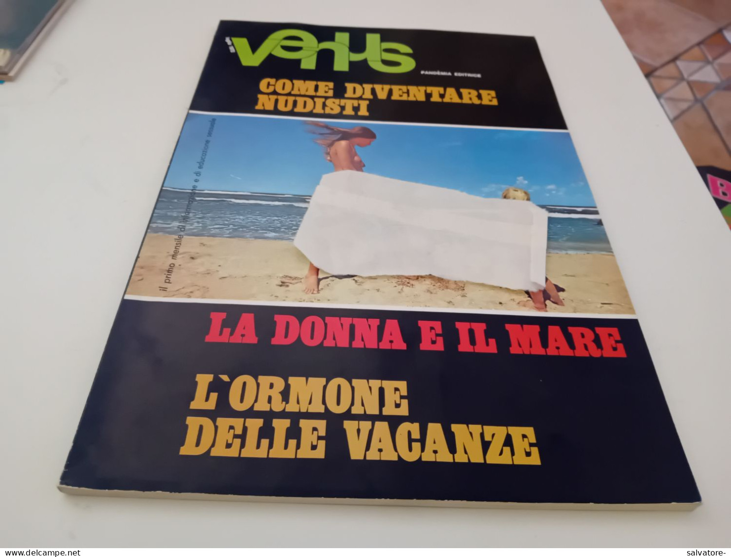 RIVISTA SEX-  VENUS COME DIVENTARE NUDISTI- PANDEMIA EDITRICE - Kino