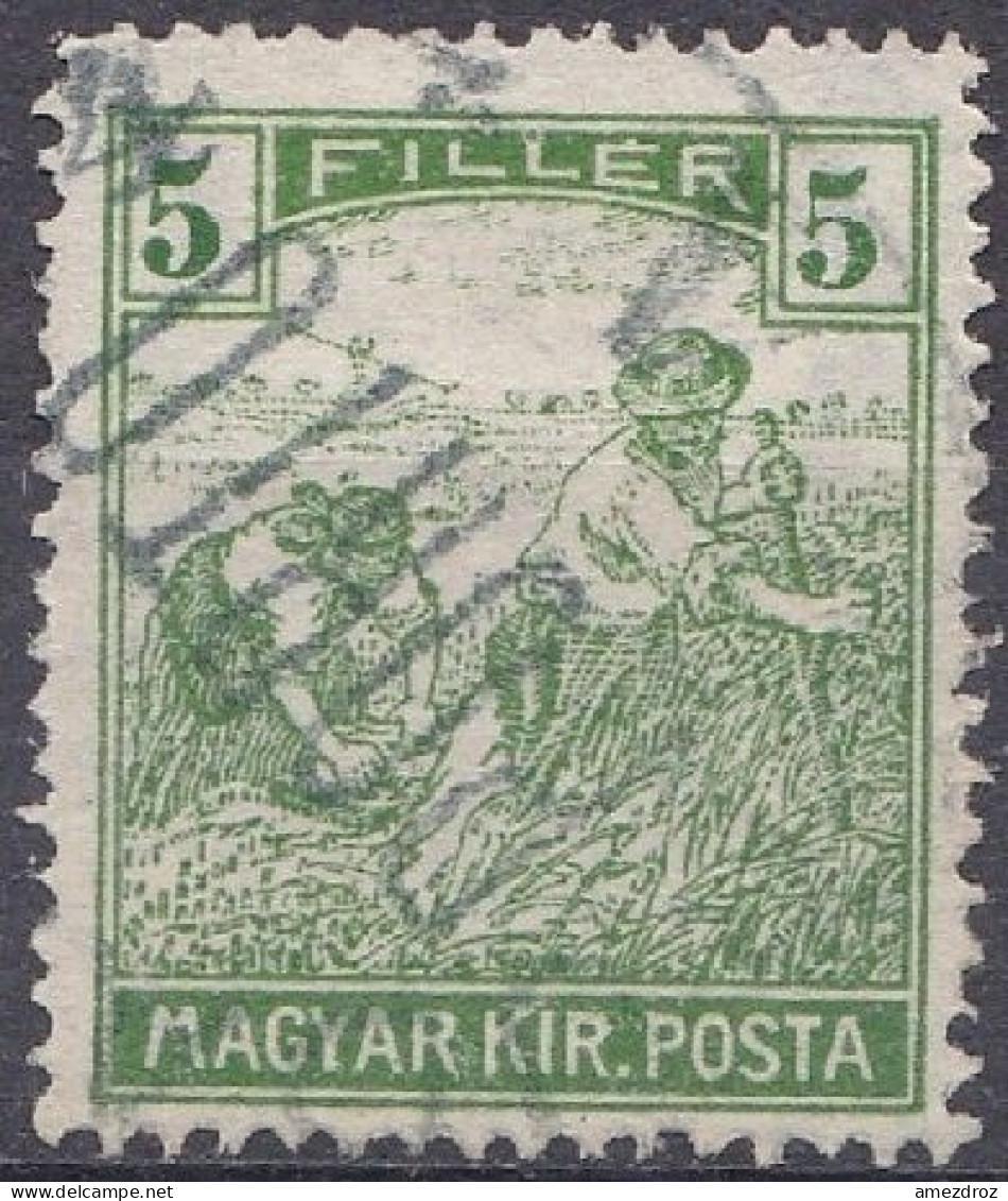 Hongrie 1919 Timbre Taxe De Nécessité Surcharge PORTO (J23) - Port Dû (Taxe)