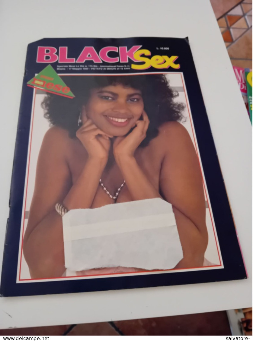 RIVISTA SEX-  BLACK SEX- SPECIALE MESE LE ORE 175 BIS- 1980 - Cine