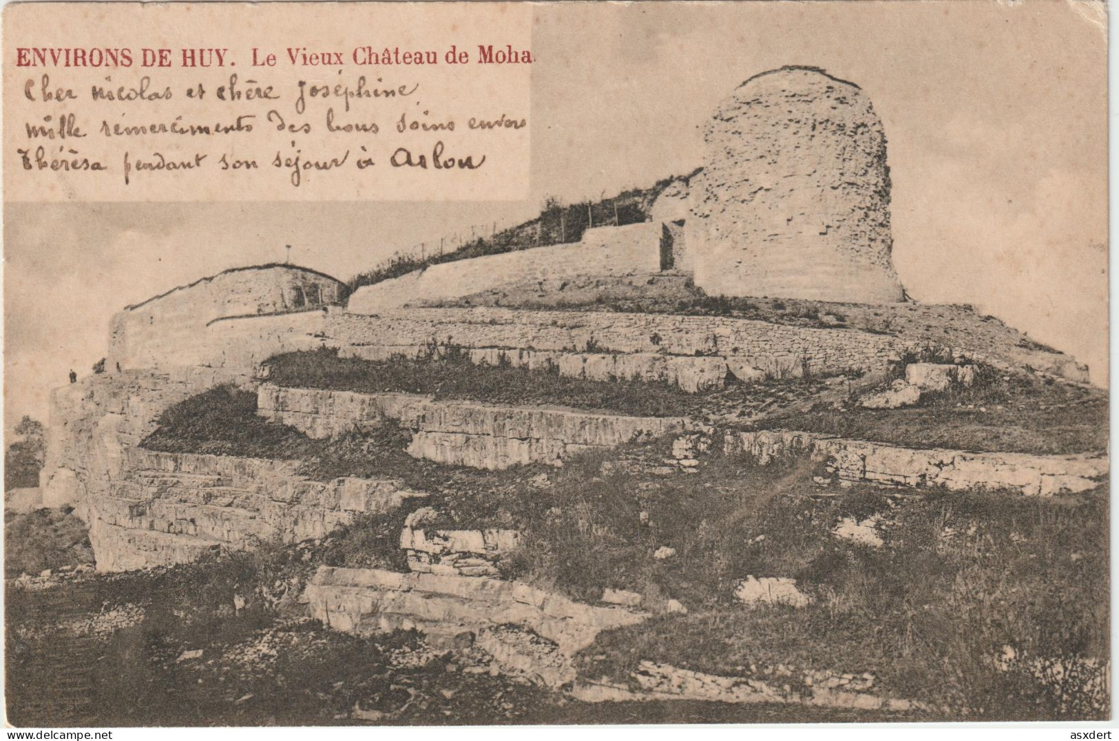 Environs De HUY - Le Vieux Château De Moha - 1901 - Gembloux