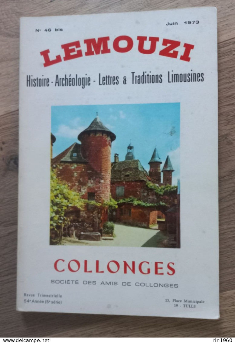 Lemouzi.tulle.Correze.limousin.n 46 Bis.collonges - Toerisme En Regio's