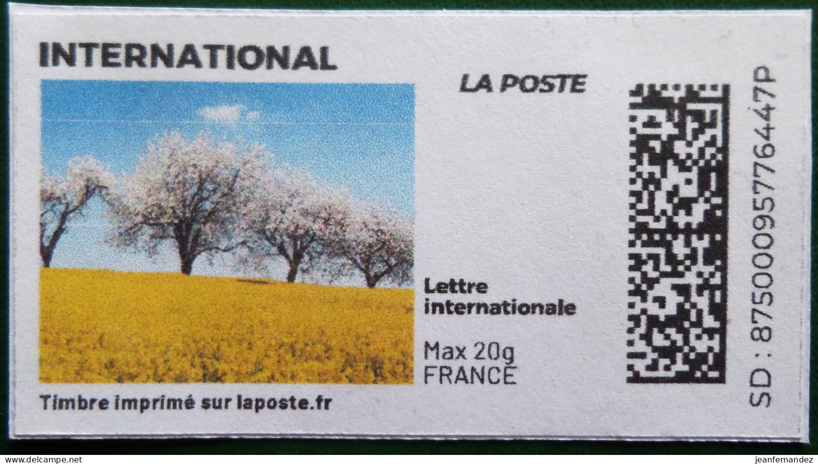 France > Personnalisés Arbres - Druckbare Briefmarken (Montimbrenligne)