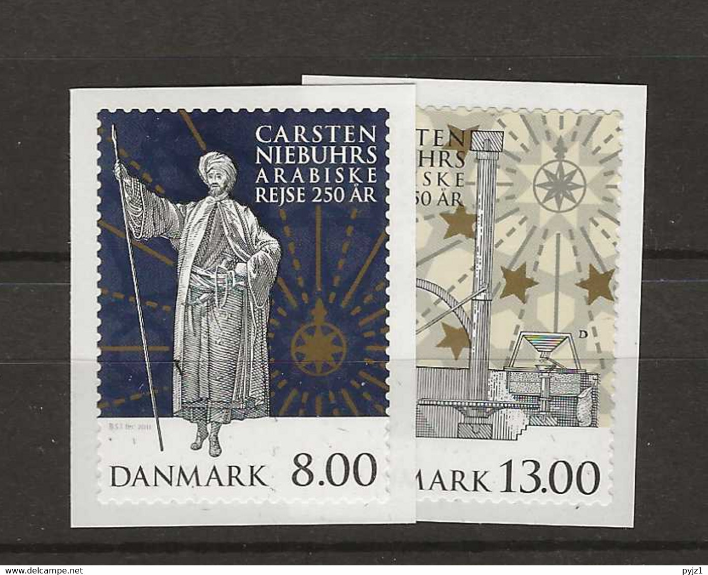 2011 MNH Denmark, Mi 1648-49 Postfris** - Ungebraucht