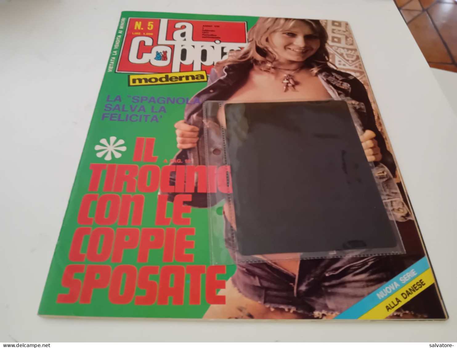 RIVISTA SEX- LA COPPIA MODERNA- NUMERO 5 FEBBRAIO 1977 - Cinema