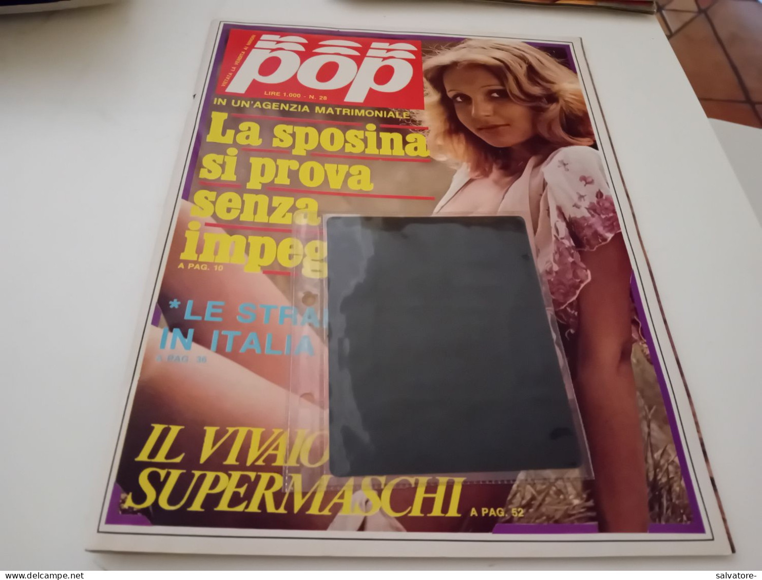 RIVISTA SEX- POP- NUMERO 28 - Kino