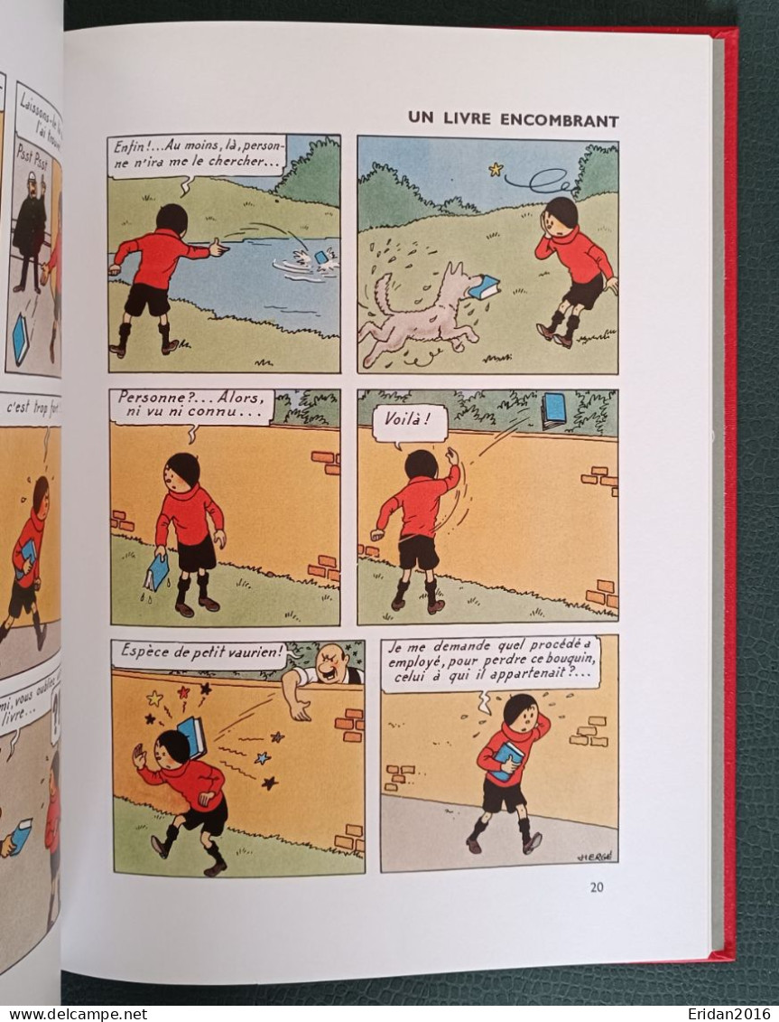 Les Exploits de Quick et Flupke 1ere et 2eme série : Hergé : Moulinsart : Archives Tintin : GRAND FORMAT