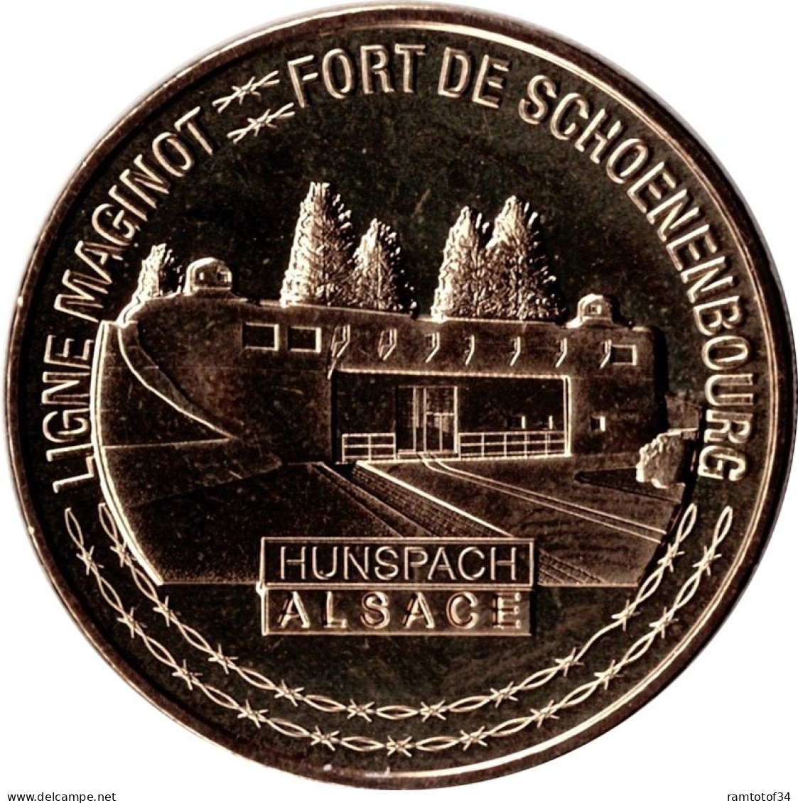 2023 MDP360 - HUNSPACH - Ligne Maginot 3 (Fort De Schoenenbourg) / MONNAIE DE PARIS - 2023