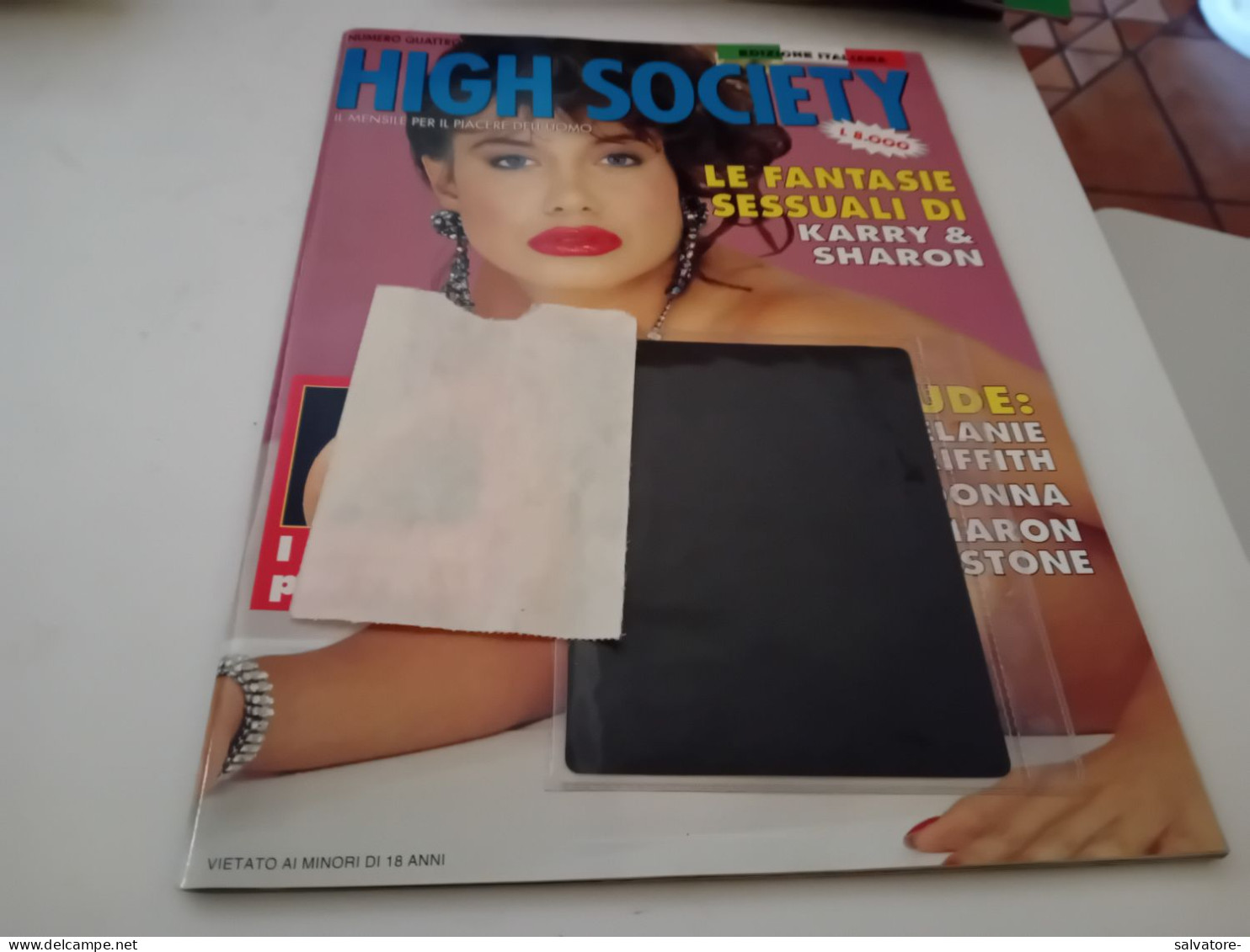 RIVISTA SEX HGH SOCIETY- NUMERO 4 EDIZIONE ITALIANA - Cinema