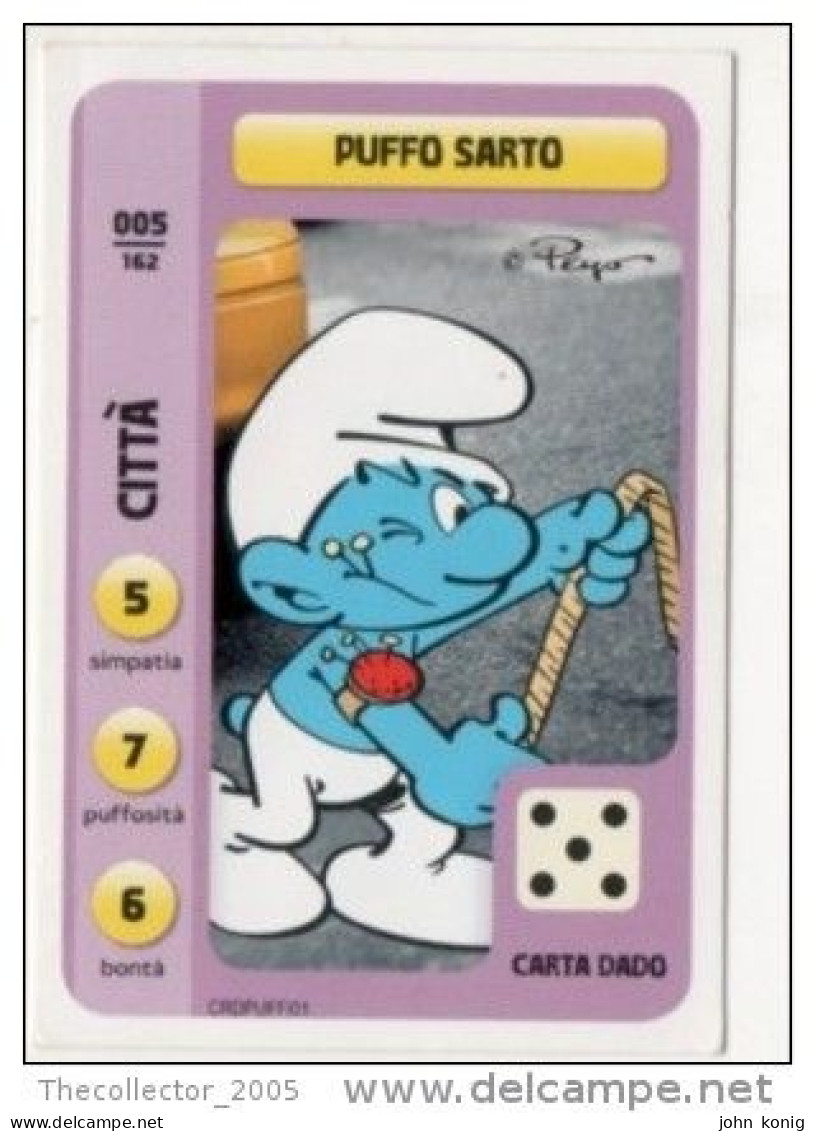 Figurine-trading Cards I Puffi CONAD N. 005 - The Smurfs, Schtroumpfs, Smurfen, Pitufos, Schlümpfe - Nuova ! New-mint ! - Altri & Non Classificati