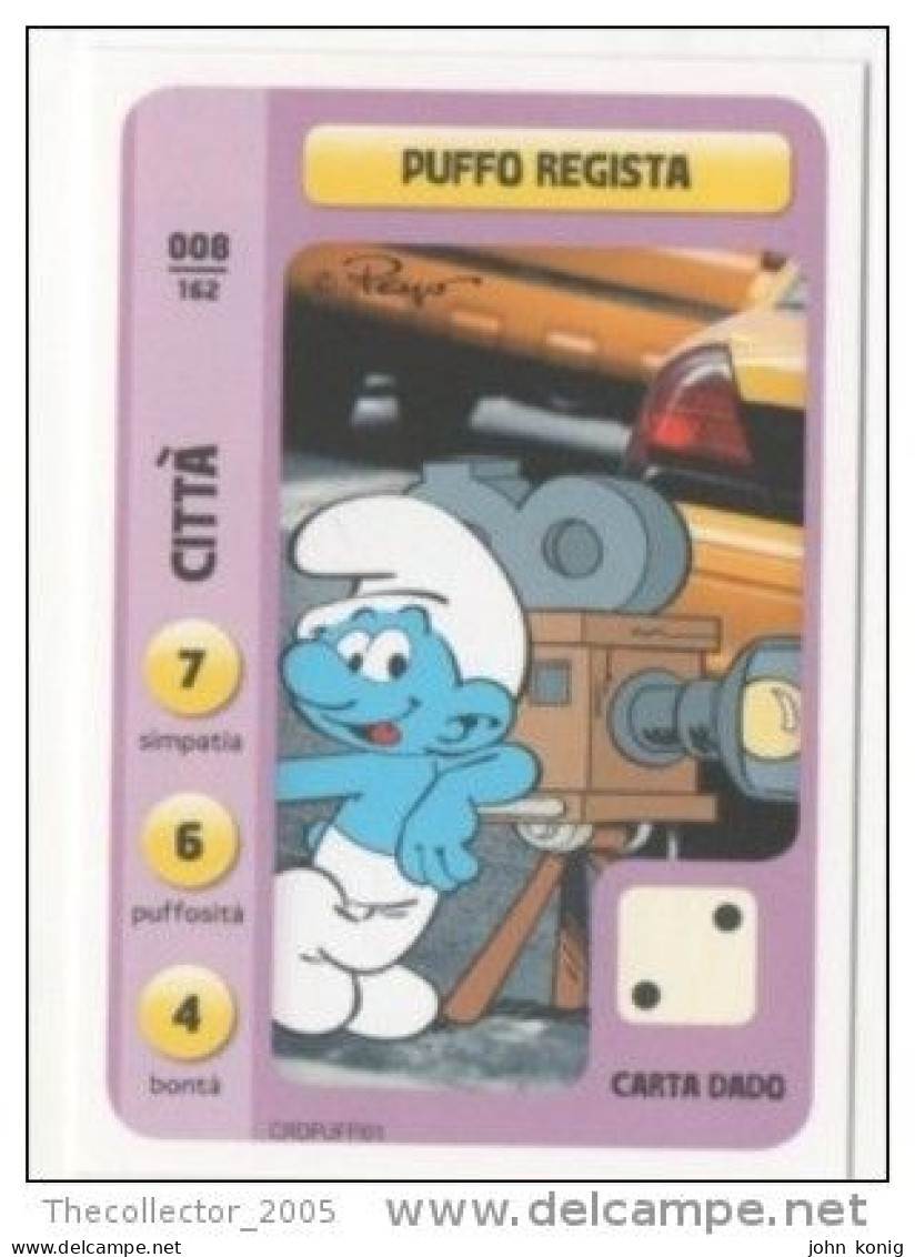 Figurine-trading Cards I Puffi CONAD N. 008 - The Smurfs, Schtroumpfs, Smurfen, Pitufos, Schlümpfe - Nuova ! New-mint ! - Otros & Sin Clasificación