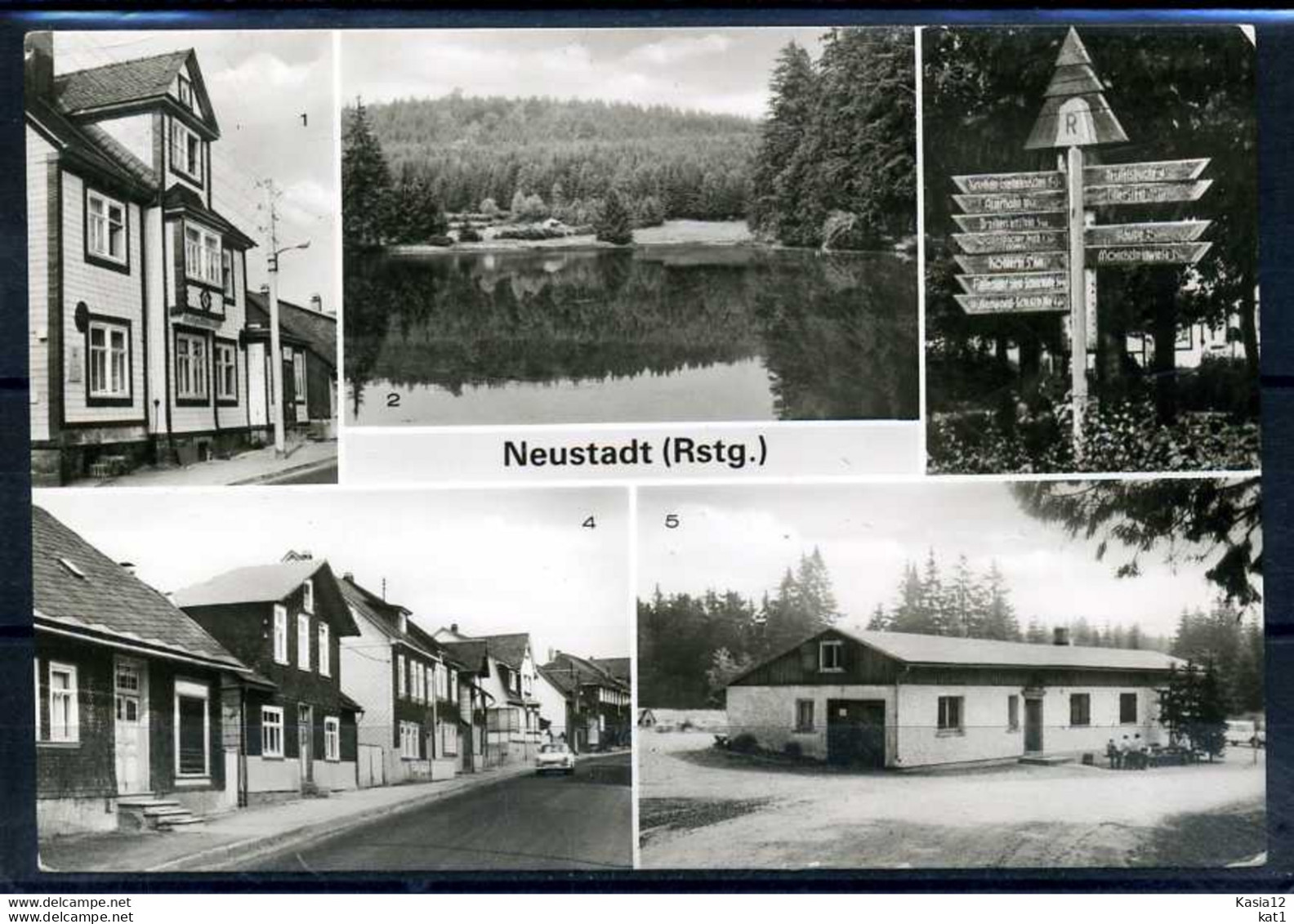 M05969)Ansichtskarte: Neustadt - Neustadt / Orla