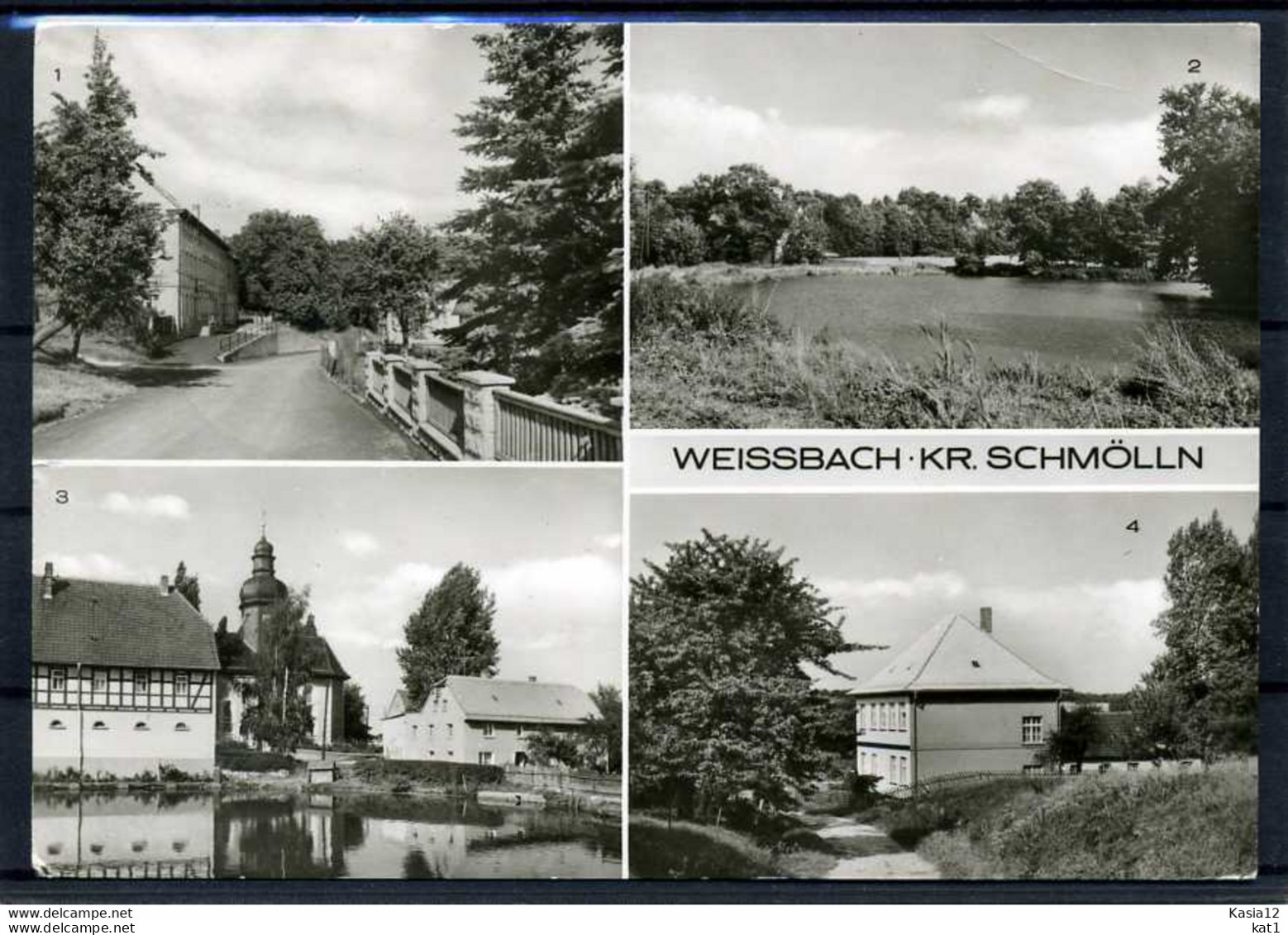 M06130)Ansichtskarte: Weissbach - Schmoelln