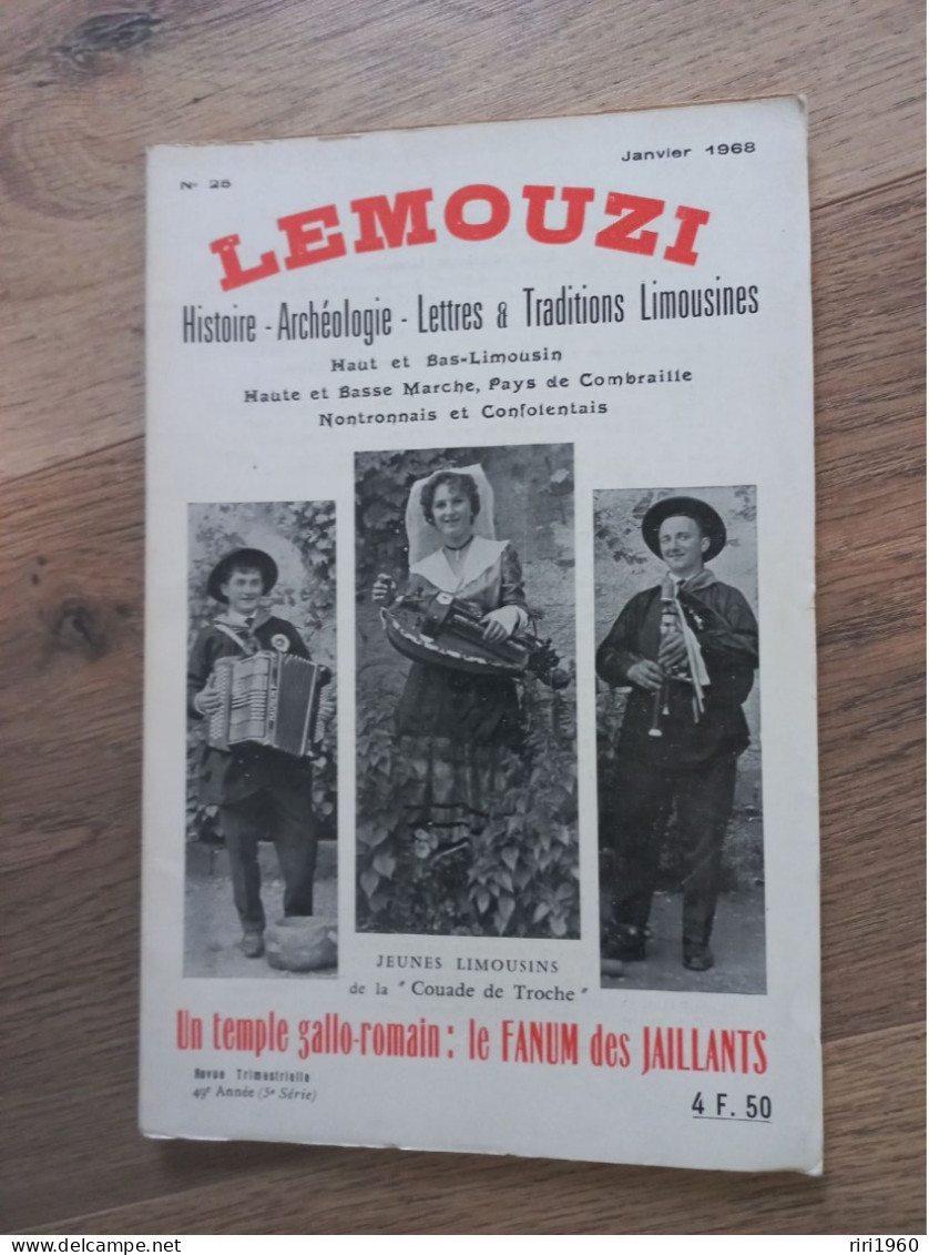 Lemouzi.tulle.Correze.limousin.n 25 De 1968. - Tourismus Und Gegenden