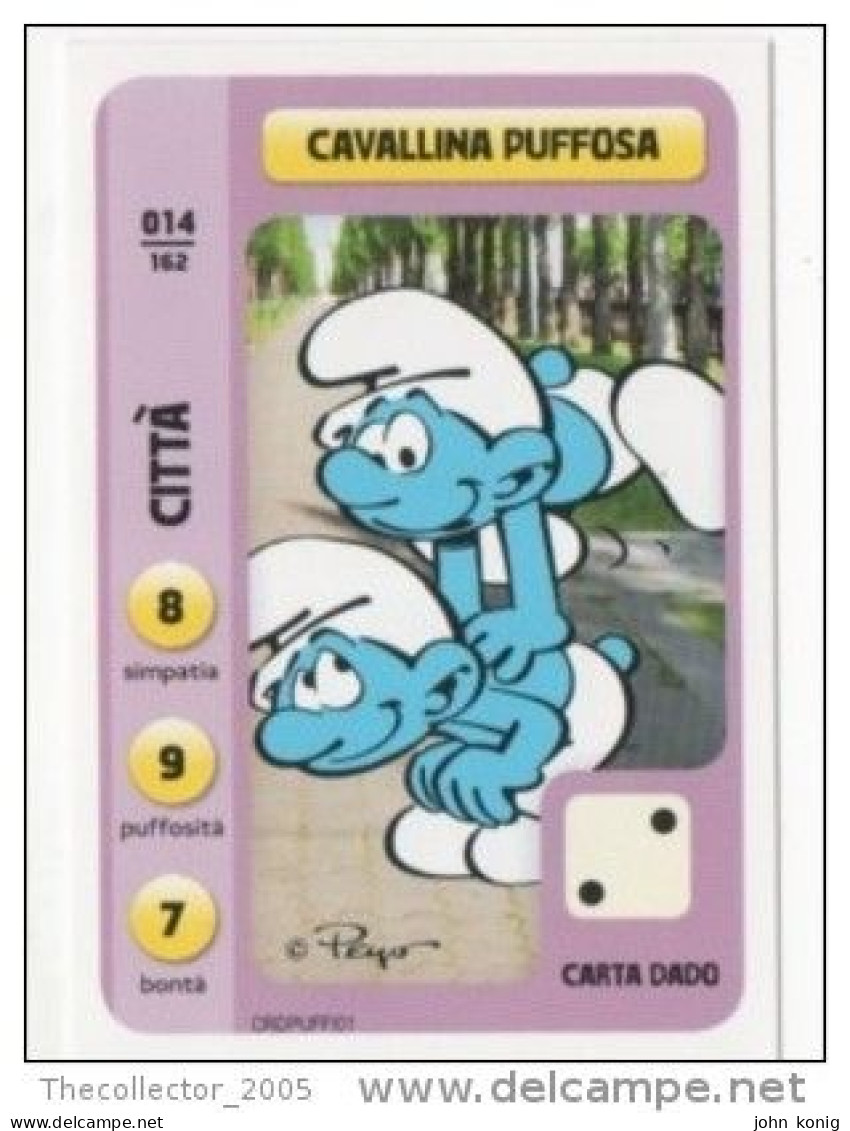 Figurine-trading Cards I Puffi CONAD N. 014 - The Smurfs, Schtroumpfs, Smurfen, Pitufos, Schlümpfe - Nuova ! New-mint ! - Autres & Non Classés