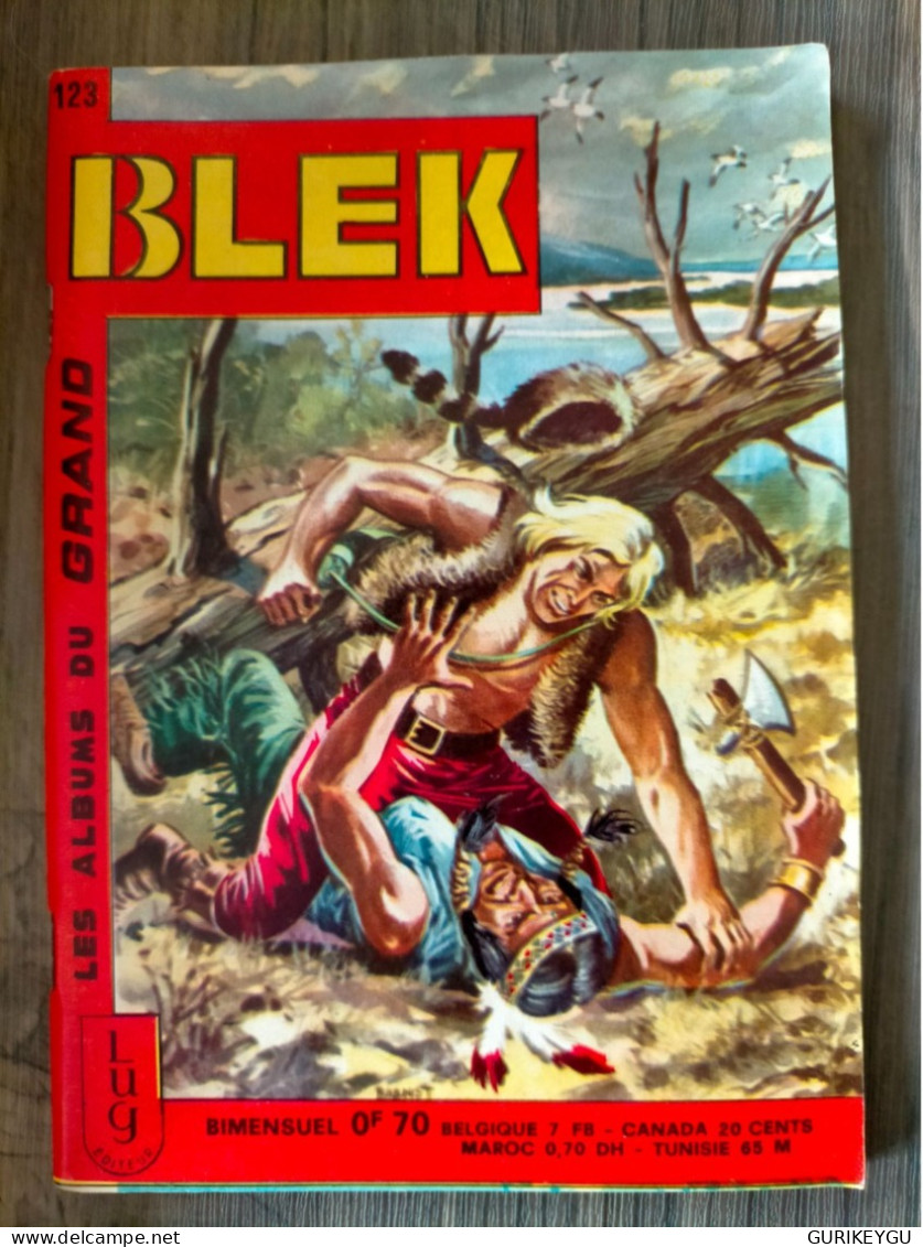 Bd BLEK Le Roc N° 123 LUG En EO Du 20/08/1968   NEUF - Blek