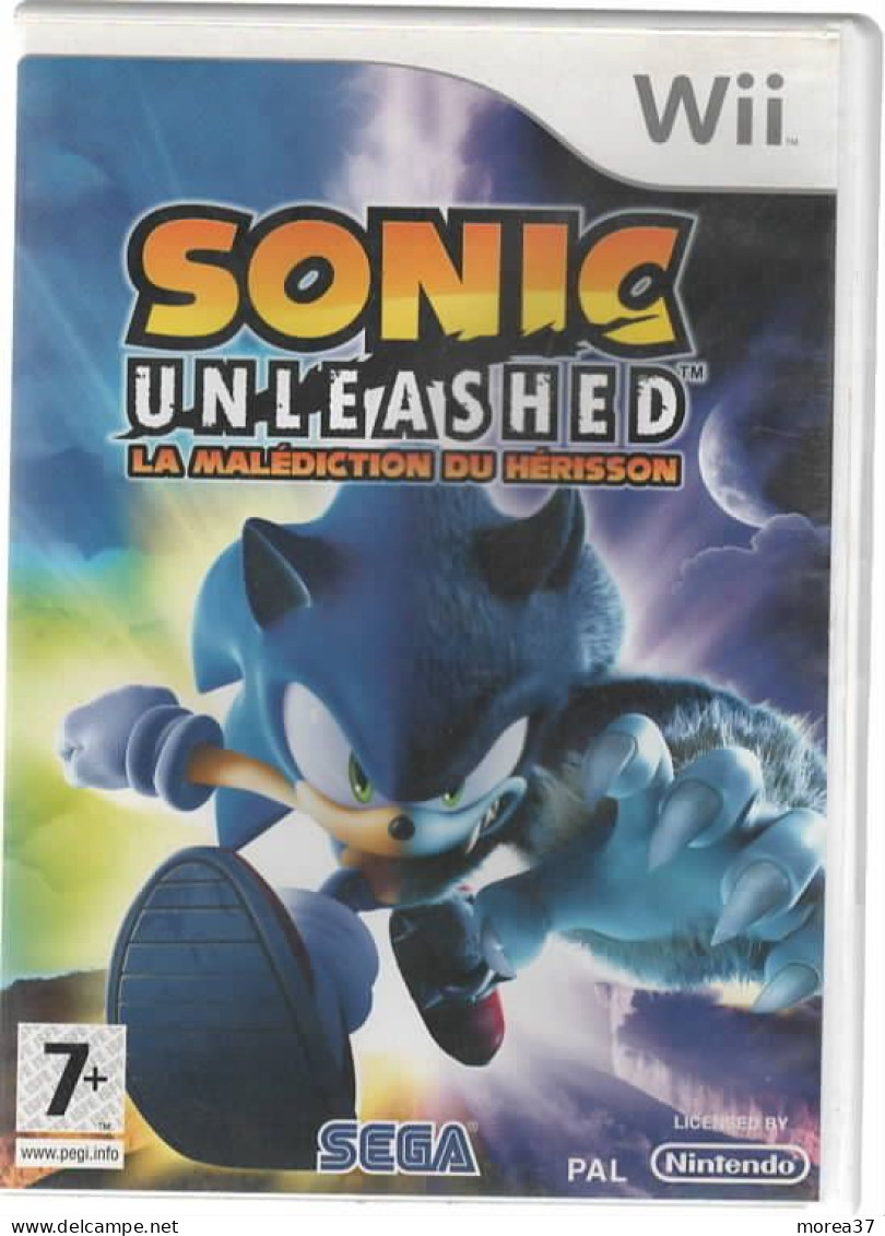 Jeu WII SONIC UNLEASHED  La Malédiction Du Hérisson    ( JE 2) - Wii