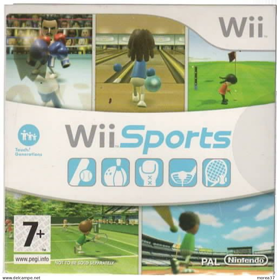 Jeu WII SPORTS     ( JE 2) - Wii