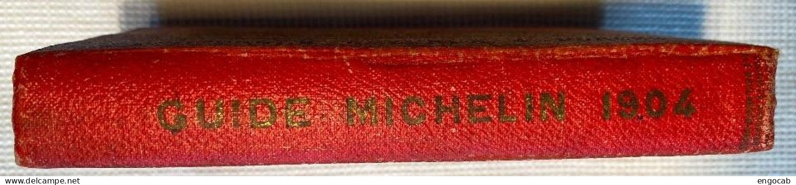 Guide Michelin 1904 A Avec Sa Carte - Michelin (guide)