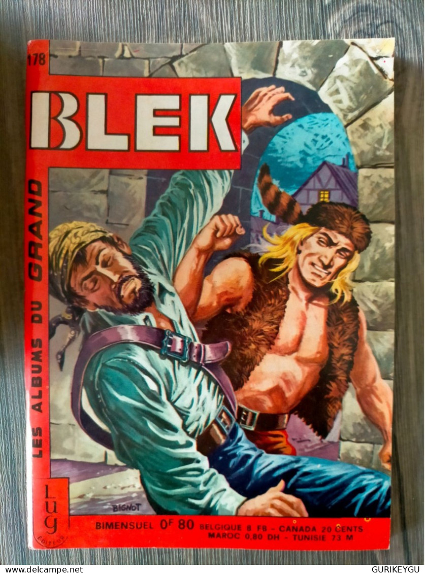 Bd BLEK Le Roc N° 178 LUG En EO Du 05/12/1970  TBE - Blek