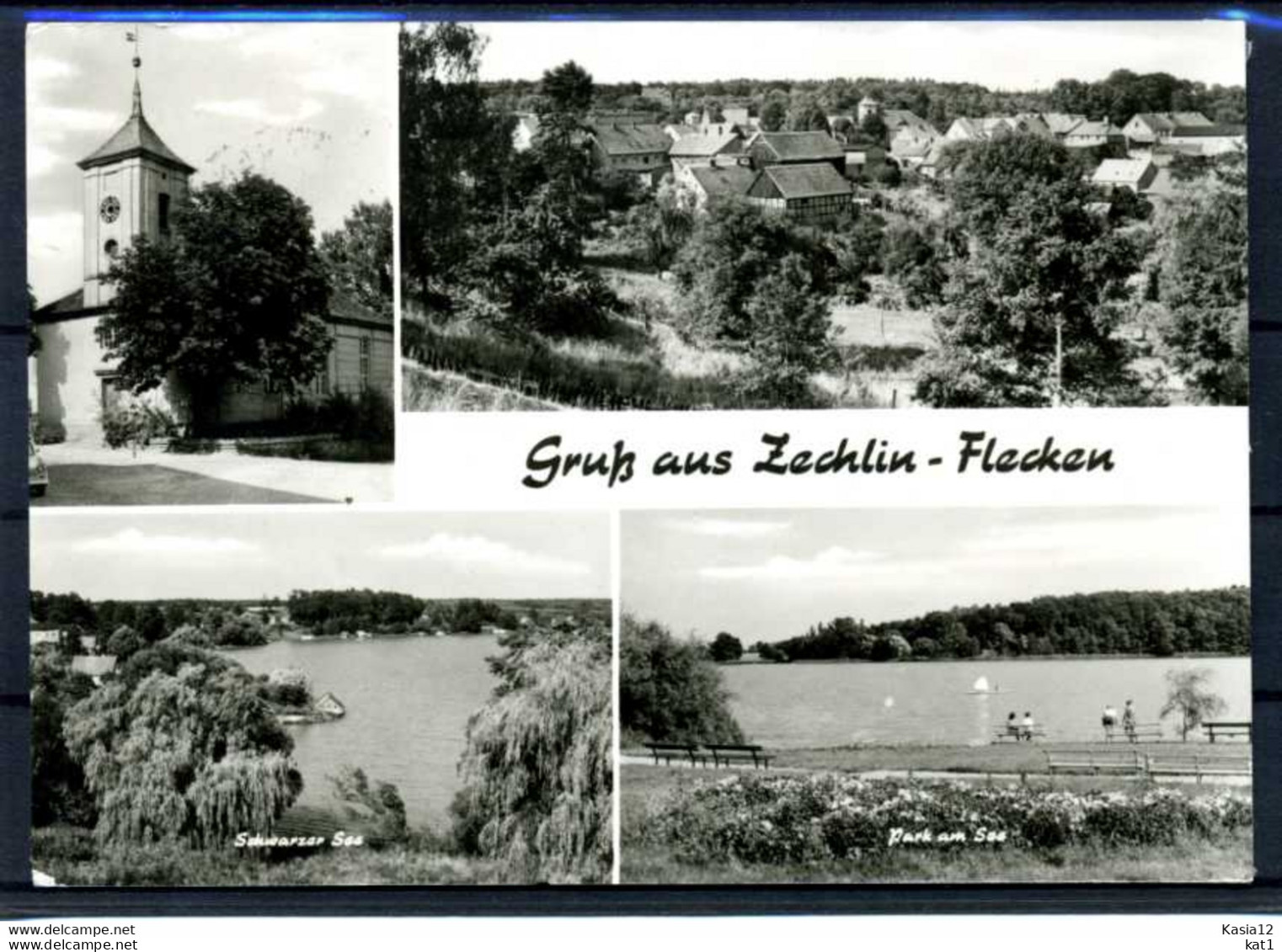 M08179) Ansichtskarte: Zechlin - Flecken - Rheinsberg
