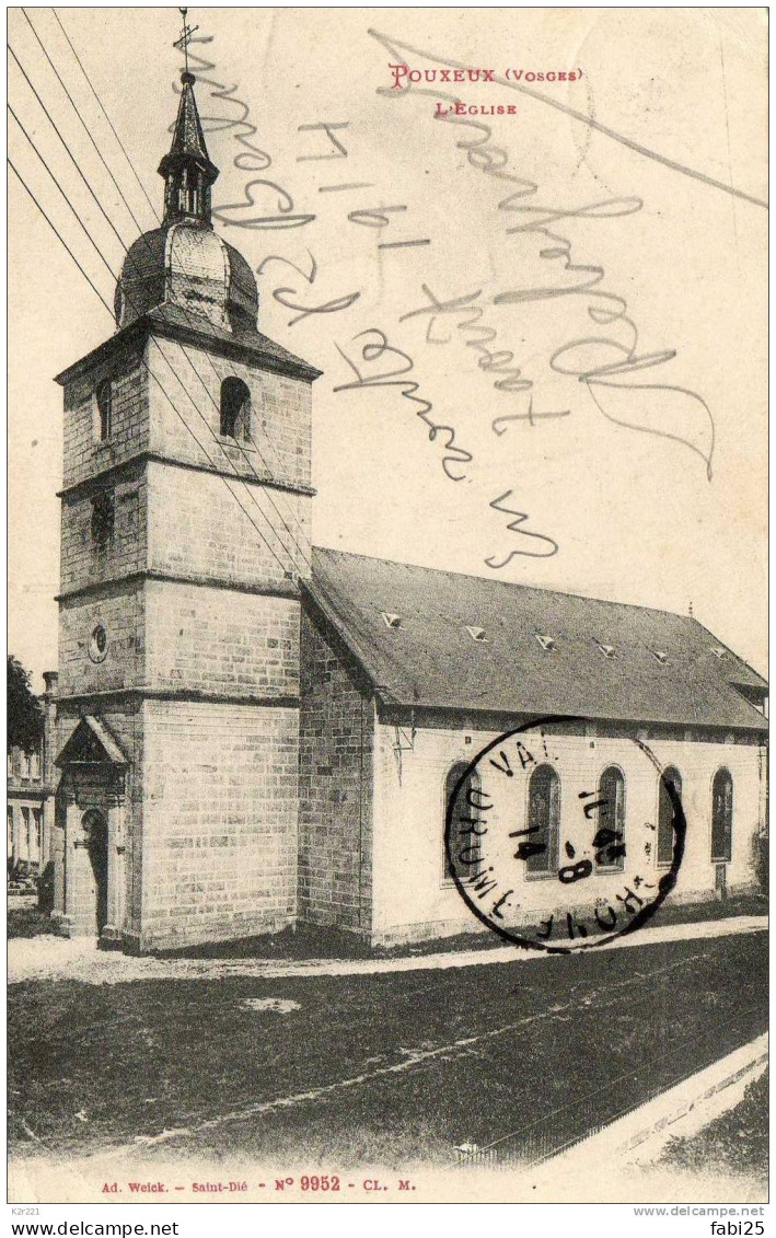 POUXEUX L'église - Pouxeux Eloyes