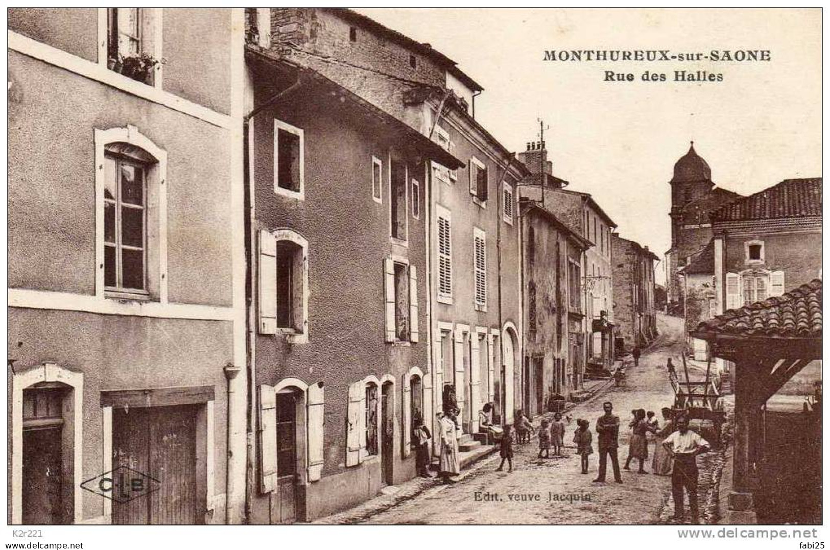 MONTHUREUX SUR SAONE Rue Des Halles - Monthureux Sur Saone