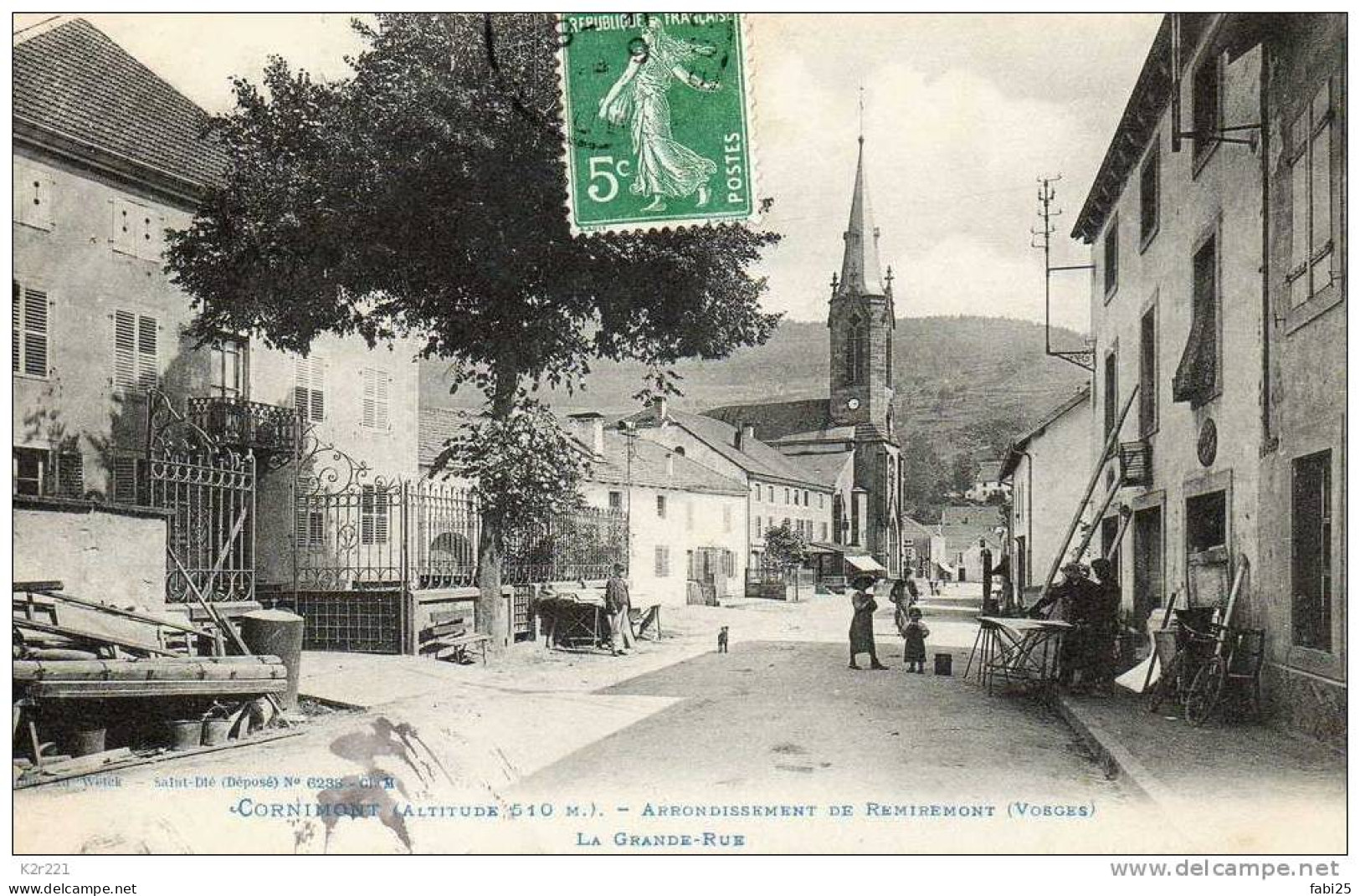 CORNIMONT La Grande Rue - Cornimont