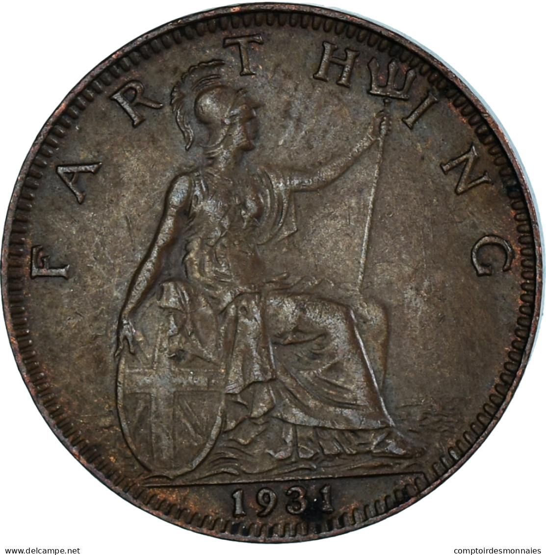 Grande-Bretagne, Farthing, 1931 - B. 1 Farthing