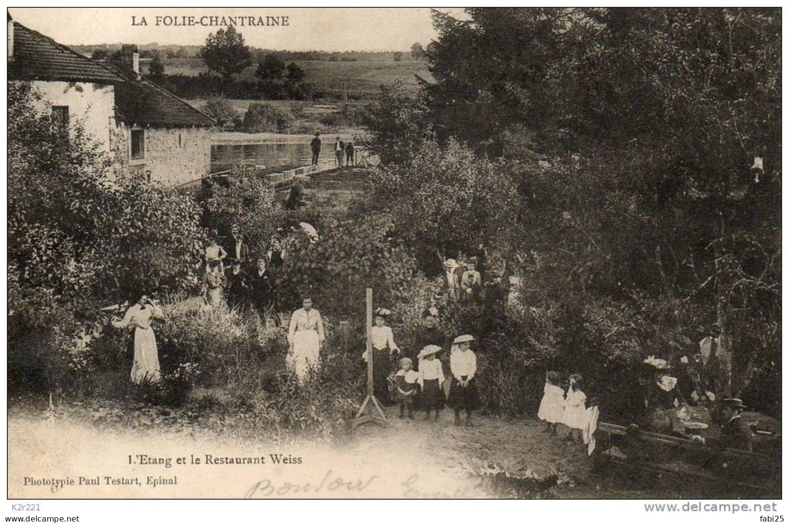 LA FOLIE CHANTRAINE étang Et Restaurant Weiss - Chantraine