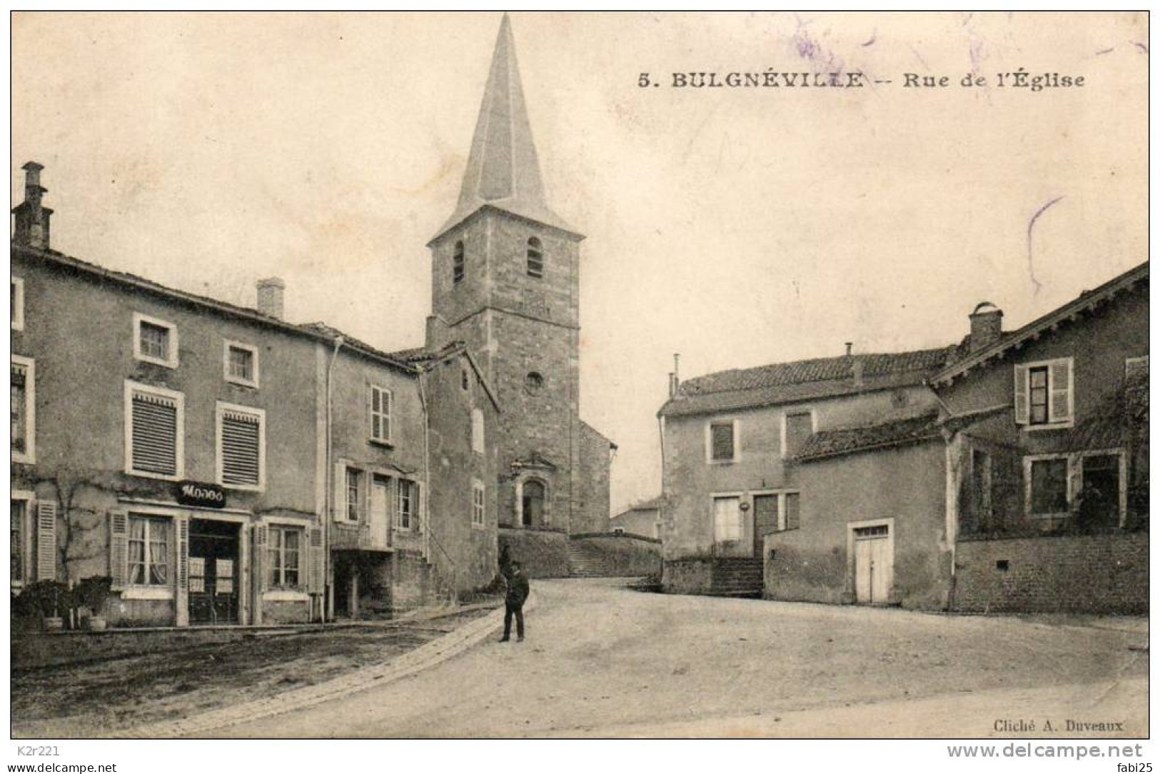 BULGNEVILLE Rue E L'église - Bulgneville