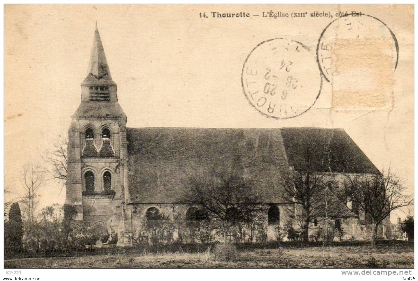 THOUROTTE  L'église - Thourotte