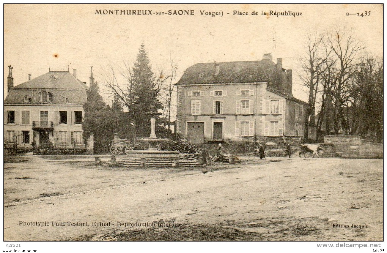 MONTHUREUX SUR SAONE  Place De La République - Monthureux Sur Saone