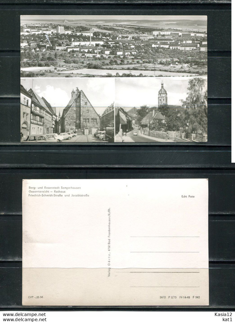 K15567)Ansichtskarte: Sangerhausen, Mehrbildkarte - Sangerhausen
