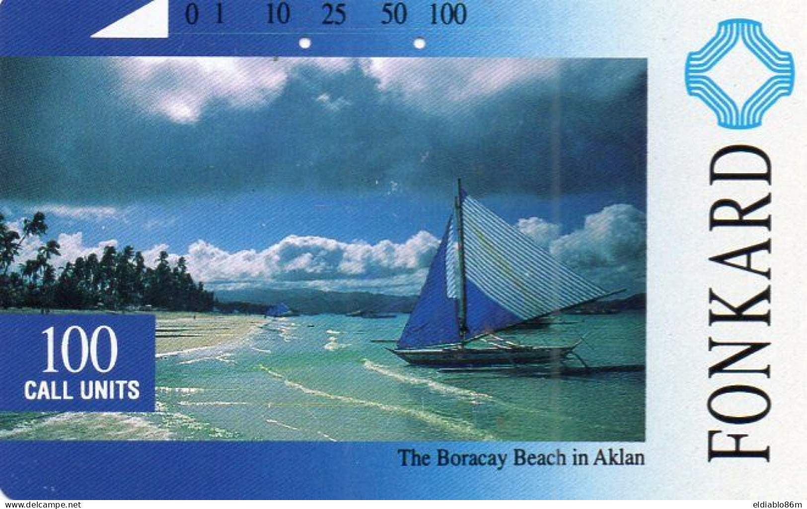 PHILIPPINES - TAMURA - THE BORACAY BEACH IN AKLAN - BOAT - Philippinen