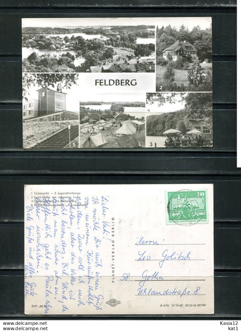 K15609)Ansichtskarte: Feldberg, Mehrbildkarte, Gelaufen 1982 - Feldberg