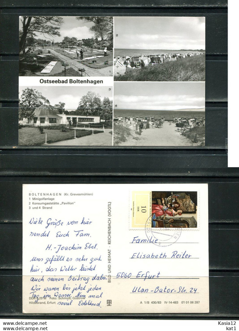 K15623)Ansichtskarte: Boltenhagen, Mehrbildkarte, Gelaufen 1982 - Boltenhagen
